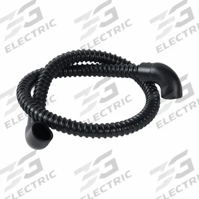 TENNANT Front Squeegee Hose: Plastic, 7 3/4 in Overall Lg, 3 3/8 in Overall Wd - Hoses for Floor Cleaning Machines