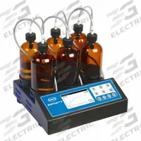 HACH Respirometric BOD Apparatus: Biochemical Oxygen Demand, 0 to 700 mg/L BOD, 25 Pieces (MPN 2952400). Key specifications — Includes: (6) Seal Cups; Range: 0 to 700 mg/L BOD; Test Parameters: Biochemical Oxygen Demand.