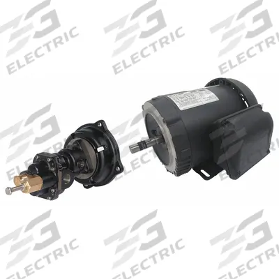 Dayton Rotary Gear Pump: Direct Drive, 1 1/2 hp Horsepower, 230/460V AC, Cast Iron Body - Direct-Drive Rotary Gear Pumps