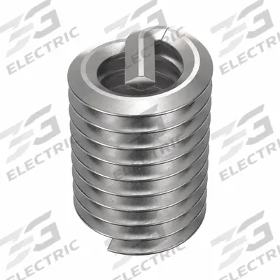 APPROVED VENDOR Helical Insert: Tanged Tang Style, Free-Running, #8-32 Thread Size, Plain - Free-Running Tanged Helical Inserts
