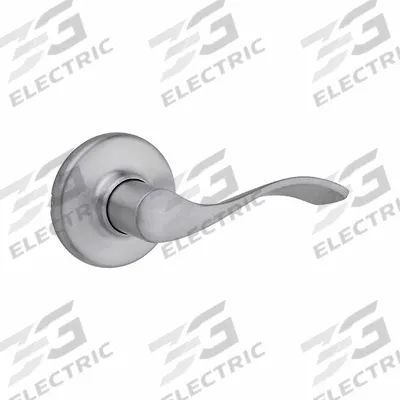 KWIKSET Door Lever Lockset: Passage Lever Locksets/Storeroom Lever Locksets, Chrome