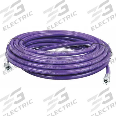 GRACO High-Pressure Spray Hose: 3/8 in Inside Dia, 50 ft Overall Lg, Nylon, Nylon - Paint Sprayer Hoses