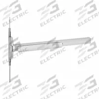 VON DUPRIN Exit Device: Chrome (MPN QEL3547AEO 3 26D). Key specifications — Color: Gray; Product Type: Exit Device; Ligature Resistance: Not Ligature-Resistant; Brand: VON DUPRIN; Exit Device Type: Concealed Vertical Rod; Outside Trim Type: Lever; Exit Bar Style: Touchbar; ADA Compliant: No.