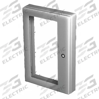 HOFFMAN Enclosure Window Kit: 22 1/4 in Frame Ht, 16 1/8 in Frame Wd - Enclosure Window Kits