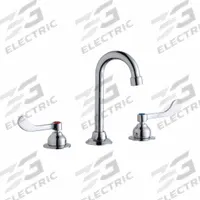 ELKAY Handle-Operated Faucet: Elkay®, Brass, Centerset, Deck, 3 Mounting Holes, 1.5 gpm Flow Rate (MPN LK800GN04T4). Key specifications — Series: Elkay®; Brand: ELKAY.