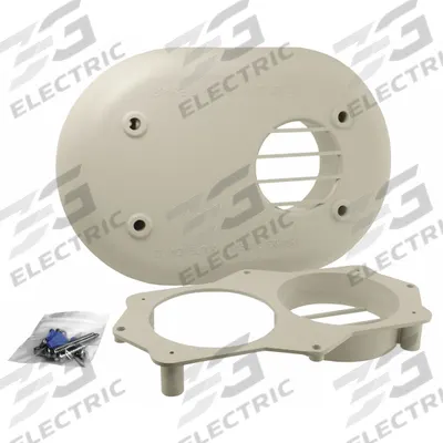 RHEEM Horizontal Vent Termination Kit 3": 3 in Connection Size - Vent Covers for Water Heaters
