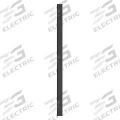 ASI GLOBAL Partition Column: Phenolic, Matte, Black, 82 in Ht, 4 in Wd, 3/4 in Thick (MPN 40-98870405-2000). Key specifications — Inner Core Type: Resin Impregnated Kraft Paper; Brand: ASI GLOBAL PARTITIONS; Color: Black; Finish/Texture: Matte.
