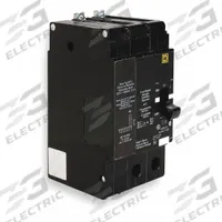 SQUARE D Miniature Circuit Breaker: 40 A, 277/480V AC, Single Phase, 18kA at 277/480V AC, 2 Poles (MPN EDB24040SA). Key specifications — Phase: Single; Amps: 40 A; AC Voltage Rating: 277/480V AC; Max. AIR Rating: 18kA at 277/480V AC; For Use With: Square D NF Panelboards; Brand: SQUARE D.