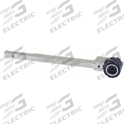 DYNABRADE Contact Arm: 1 in Belt Wd, 24 in Belt Lg, Dynafile Series, 1 in Wheel Dia - Belt Sander Contact Arms