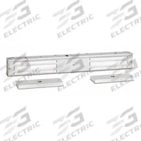 SDC Electromagnetic Lock: 22 in Lg, 1 9/16 in Wd, 2 3/4 in Ht (MPN 1512VD2). Key specifications — Release Delay: Instantaneous; Material: Aluminum; Brand: SDC.