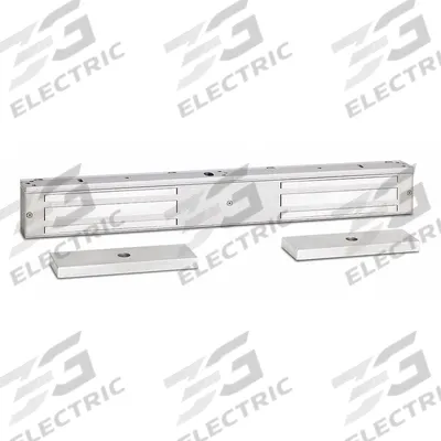 SDC Electromagnetic Lock: 22 in Lg, 1 9/16 in Wd - Single-Door Magnetic Locks