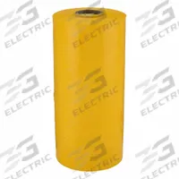 APPROVED VENDOR Stretch Wrap Film: 80 ga Gauge, 20 in Overall Wd, 6,000 ft Overall Lg, Yellow (MPN PMRY80206GR). Key specifications — Color: Yellow; Brand: APPROVED VENDOR; Stretch Wrap Application: Machine.