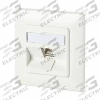 METZ CONNECT Wall Outlet: UP, GD-Zn (Zinc Die-Cast), IDC Connection x RJ45, 180° Mounting Angle (MPN 130B11D11002-E). Key specifications — Housing Material: GD-Zn (Zinc Die-Cast); Mounting Type: UP; Product Type: Wall Outlet; Connector Color: White; Connection Type: IDC Connection x RJ45.