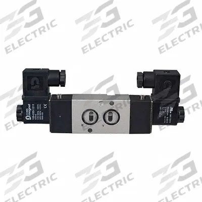 NAMUR Soleniod Valve: DNMR, Double Solenoid, 24V DC, 4 Ports, 1/4 in NPT Inlet - Bonomi NMR Series Solenoid Valves