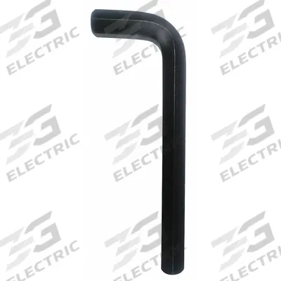WESTWARD Hex Key: 0 Ball Ends, 5/8 in Tip Size, SAE, Short, Alloy Steel, Black Oxide - L-Shaped Hex Keys