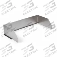 CROWN VERITY Wind Guard: Stainless Steel, 30 in Overall Wd, 21 in Overall Dp, 9 in Overall Ht (MPN WG-30). Key specifications — Brand: CROWN VERITY; Manufacturer Part Number: WG-30; Compatible with Grainger Part Number: 12H017; Material: Stainless Steel; Product Type: Wind Guard.