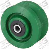 APPROVED VENDOR Track Wheel: 4 in Wheel Dia., 2 in Wheel Wd, 300 lb Load Capacity, Polyurethane (MPN 3G307). Key specifications — attr1099880: Yes; attr1099886: Green; attr1099891: APPROVED VENDOR.