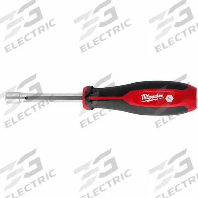 MILWAUKEE Nut Driver: Straight, HollowCore, SAE, Without Magnetized Tip, Std - Pass-Through Nut Drivers