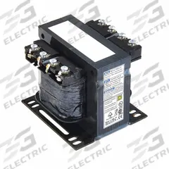SCHNEIDER ELECTRIC Control Transformer: 600V AC, 120V AC, Plate, 150 VA, Single Phase (MPN 9070T150D5). Key specifications — Brand: SCHNEIDER; Input Voltage: 600V AC; Mounting Location: Plate; Output Voltage: 120V AC; Phase: Single.