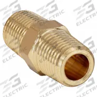 APPROVED VENDOR Metal Pipe Straight: Hex Nipple, 1/8 in x 1/8 in, 1,000 psi, 1 in Lg (MPN 706122-02). Key specifications — Maximum Operating Pressure: 1,000 psi.