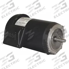 WEG General Purpose Motor: C-Face Mount, Totally Enclosed Fan Cooled, 1/2 hp, 208-230/460V AC (MPN .5018ES3E56CFL-S). Key specifications — Brand: WEG; Nameplate Voltage @ 60 Hz: 208-230/460V AC; Full Load Current @ 60 Hz: 1.91-1.72/0.862 A; Nameplate RPM @ 60 Hz: 1,770 RPM; Motor Enclosure: TEFC.