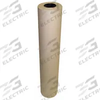 APPROVED VENDOR Flame Retardent Paper: Heavy Duty, 6.7 mil Thick, 300 ft Lg, 5 ft Wd, White, Paper (MPN 6TWR5). Key specifications — Resistance Properties: Flame Retardant; Color: White; Material: Paper; Brand: APPROVED VENDOR.