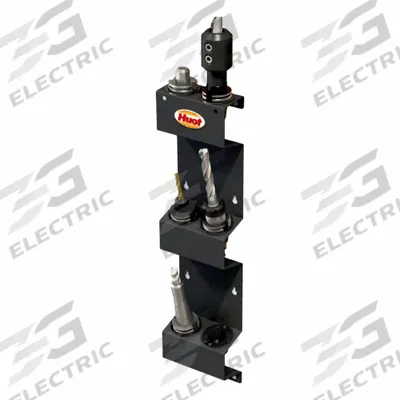 HUOT Vertical Tool Holder Rack: For BT30/CAT30/NMTB30 Taper - Vertical-Mount CNC Toolholder Racks