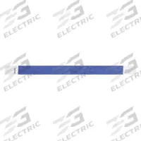 ID Wristband: No Legend, 10 in Overall Lg, 3/4 in Overall Wd, Tyvek®, Blue, 500 PK (MPN T3-45). Key specifications — attr1126094: Blue.