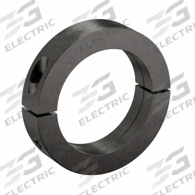 RULAND MANUFACTURING Shaft Collar: 2-Piece, Metric, Round, Clamp On, 115 mm Bore Dia - Heavy-Duty Shaft Collars