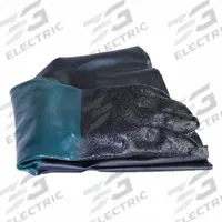ALLSOURCE Blasting Glove Set: Left/Right Hand, 7 in Dia x 24 in L, Rubber, 1 PR (MPN 4150015). Key specifications — Glove Material: Rubber; Brand: ALLSOURCE; Manufacturer Part Number: 4150015; Compatible with Manufacturer Model Number: 41800; Glove Hand Style: Left.