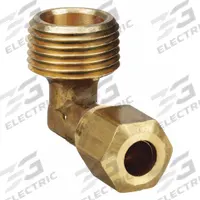 APPROVED VENDOR Compression Fitting Elbow: 1/4 in OD x 1/8 in Pipe Fitting Size, Compression x MNPT (MPN 700069-0402). Key specifications — Brand: APPROVED VENDOR.