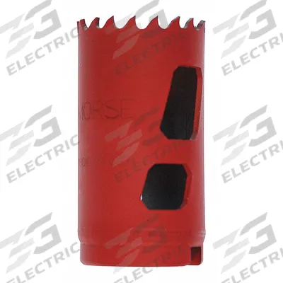 MORSE Hole Saw: 1 3/16 in Saw Dia., 5/6 Teeth per Inch, 1 7/8 in Max. Cutting Dp - Multi-Material-Cutting Hole Saws without Arbor