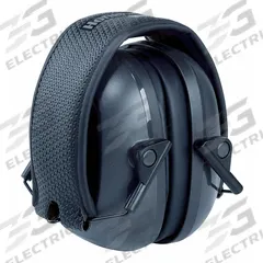 HOWARD LEIGHT BY PIP Earmuffs: Over-the-Head Earmuff, Passive, 25 dB NRR, Foldable, Dielectric, Foam (MPN 1035198-VS). Key specifications — attr114012: Verishield(TM) 102; attr114053: Foldable; attr114052: Yes; attr114031: Yes; attr114015: Plastic; attr114029: Foam; attr114039: ABS; attr114048: VeriShield(TM) 100.