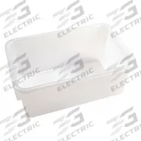 APPROVED VENDOR Tote Box: Rectangular, Polypropylene, 5.67 L, 12 in Overall Lg, 7 3/4 in Overall Wd (MPN 410535). Key specifications — Brand: APPROVED VENDOR; For Use With: Food.