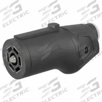 CURT Automotive Electrical Plug: 7-Way, Plastic, Trailer and Tow Vehicle (MPN 58145)