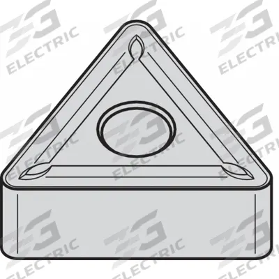 WIDIA Triangle Turning Insert: TNMG3327N - Triangle (T) Indexable Turning Inserts