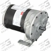 DAYTON AC Gearmotor: Parallel, Single Output Shaft, Split-Phase, ODP, 62 RPM, 400 in-lb Max Torque (MPN 1LPU4). Key specifications — Inverter Rated: No; Brand: DAYTON; Full Load Current: 8.3 A.