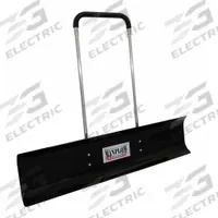 MANPLOW Snow Pusher: Plastic, 15 1/2 in Blade Lg, 60 in Blade Wd, 0.19 in Gauge, 50 in Handle Lg (MPN RevX60). Key specifications — Brand: MANPLOW; Handle Grip: U Handle.