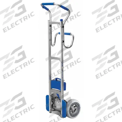 WESCO General Purpose Hand Truck: 240 lb Cap, Four-Position Sweep Back, Aluminum - Corrosion-Resistant Electric Stair-Climbing Hand Trucks Without Nose Plate