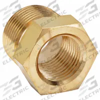 PARKER Metal Pipe Straight: Straight, 3/4 in x 1/2 in, Male NPT Threaded x Female NPT Threaded (MPN 12-8 RB-B). Key specifications — Maximum Operating Pressure: 2,800 psi.