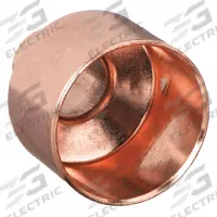 NIBCO Sweat Fitting Coupling: 1 1/2 in CTS x 1/2 in CTS, Cup x FTG, Wrot Copper (MPN 600R 11/2X1/2)