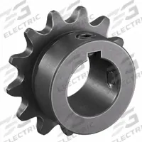 TSUBAKI Single Strand Sprocket: 35, For 3/8 in Chain Pitch, 3/4 in Bore Dia, 13 Teeth, Steel (MPN 35B13F-3/4). Key specifications — Brand: TSUBAKI.