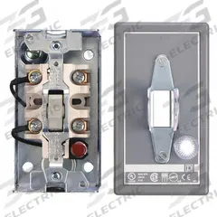 SQUARE D Manual Motor Switch: 2 Poles, 30 A, 1 NEMA Rating, Pilot Light: Red Light (115V AC) (MPN 2510KG1A). Key specifications — Brand: SQUARE D; Maximum Voltage Rating: 230V DC; Mounting Style: Surface; Pilot Light: Red Light (115V AC); Enclosure Material: Painted Steel.