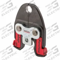 RIDGID Press Tool Jaw: 5/8 in Pipe, PEX/Stainless Steel, For Viega PureFlow, Std Tool Types (MPN 22658). Key specifications — attr518773: Jaws; attr518762: PEX; attr518771: Stainless Steel; attr518761: Viega PureFlow; attr518760: RIDGID.