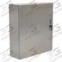 WIEGMANN Enclosure: 304 Stainless Steel, 42 in x 32 in x 12 in, NEMA 12/13/3R/4/4X, Solid Cover (MPN N412423212CDSS). Key specifications — Brand: WIEGMANN; Enclosure Material: 304 Stainless Steel; Knockouts: Not Included.