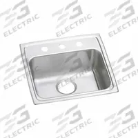 JUST MANUFACTURING Bowl Drop-In Sink: 19 1/2 in Overall Lg, 19 in Overall Wd, 4 in Bowl Dp, 1 Bowls (MPN SLADA2019A403-J). Key specifications — Brand: JUST MANUFACTURING; Color Family: Silver/Gray.