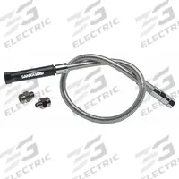 ENCORE Pre-Rinse Hose: Stainless Steel, Stainless Steel, 20 in Overall Lg, Encore (MPN KL50-Y004-20U). Key specifications — Sprayer Connection Size: 3/4"-14; Brand: ENCORE; Color/Finish: Stainless Steel; Material: Stainless Steel; Product Type: Pre-Rinse Hose.