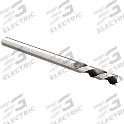 WIDIA HANITA Corner Radius End Mill: Carbide, 2 Flute, 3/8" Mill Dia, 1-1/4" LOC - Carbide Corner-Radius End Mills for Aluminum