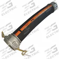 BOSTON Gasoline Hose: 2 in Hose Inside Dia., 2 9/16 in Hose Outside Dia., 150 psi, 20 ft Hose Lg (MPN H036332BK-20-ALCE). Key specifications — Temp. Range: -40° to 180°F; Brand: BOSTON.