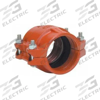 GRUVLOK Clamp Coupling: Rigid Bolted Clamp, 3 in x 3 in, Ductile Iron, EPDM Seal - Grooved Pipe Couplings
